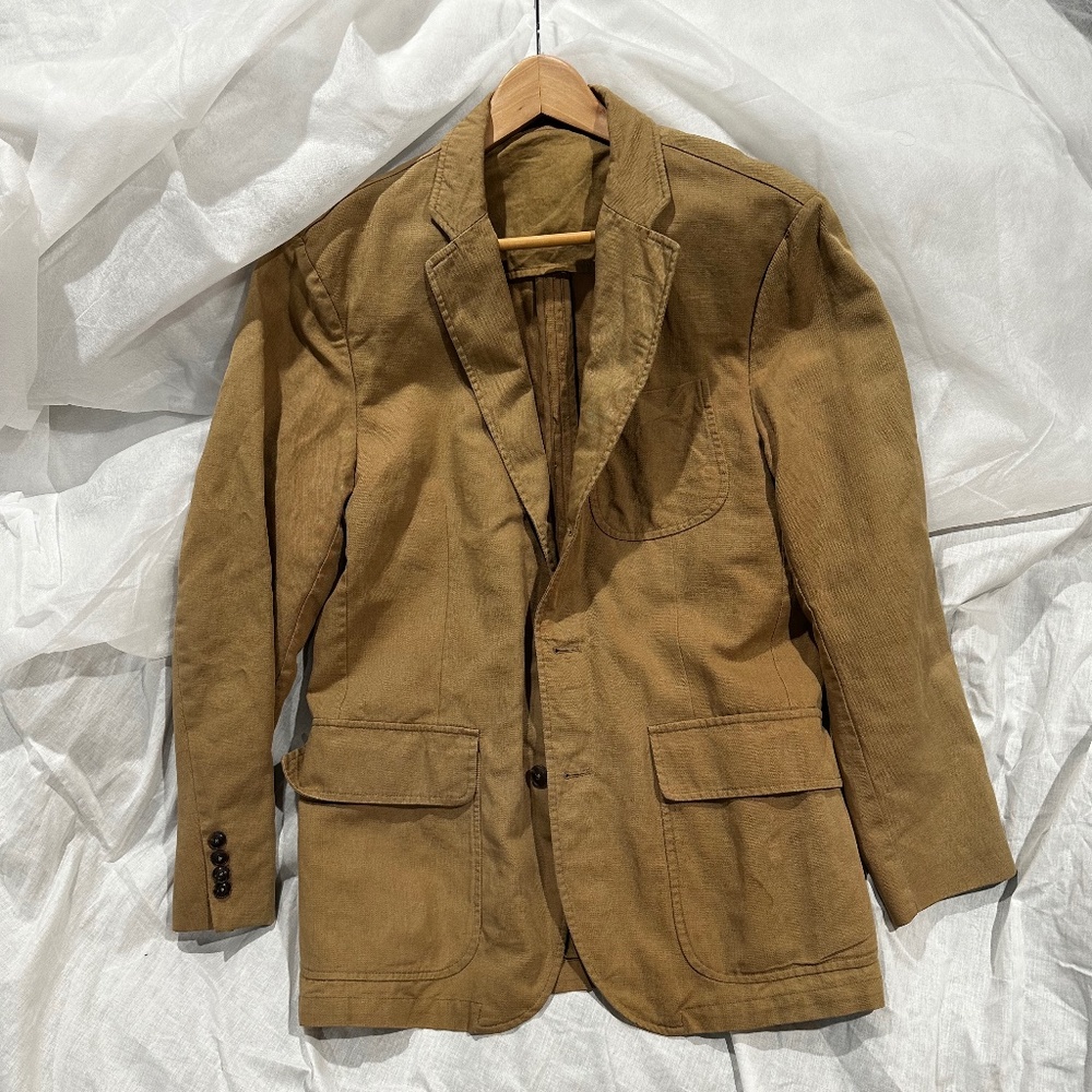 Vintage Polo by Ralph Lauren Canvas Blazer, Safari or Western Style